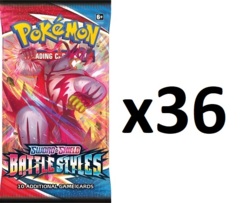 Pokemon SWSH5 Battle Styles 36ct Booster Pack Lot